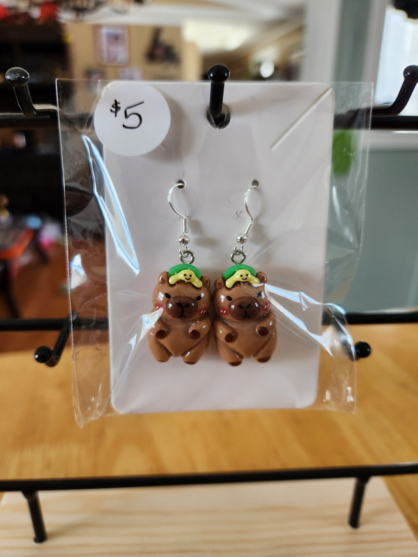 Cute Capybara Earrings