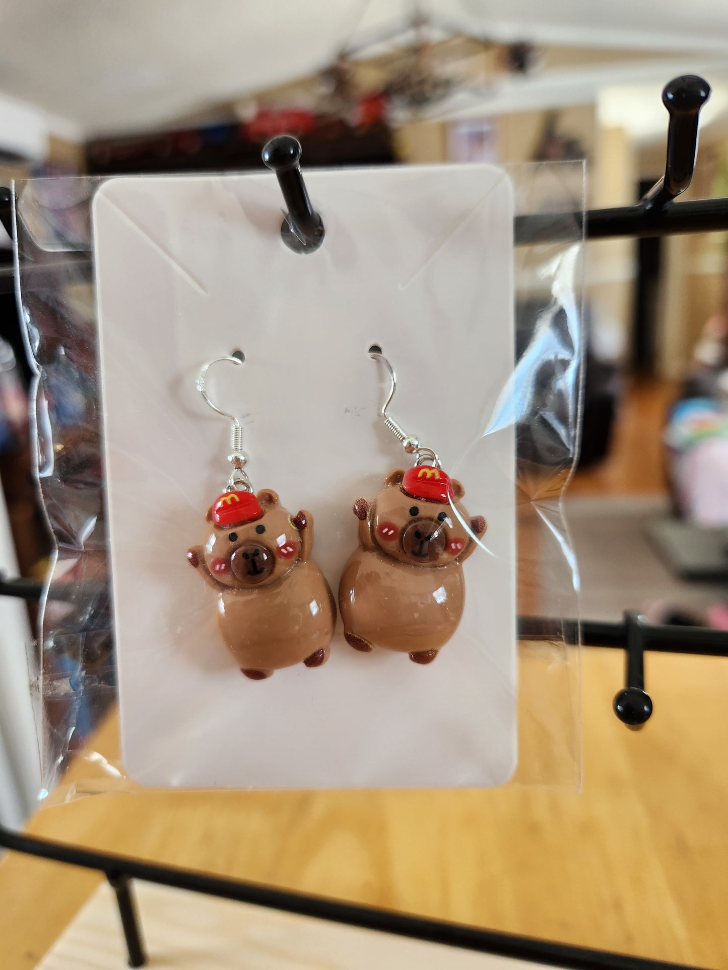 Cute Capybara Earrings