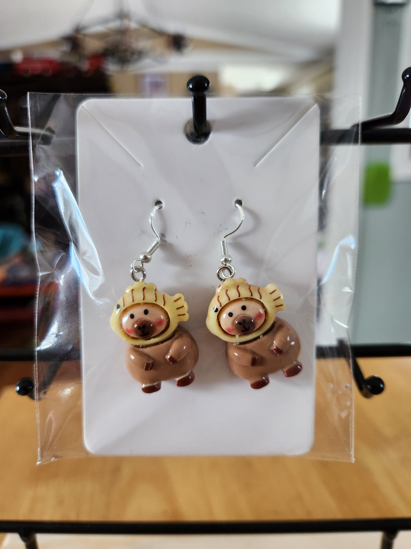 Cute Capybara Earrings
