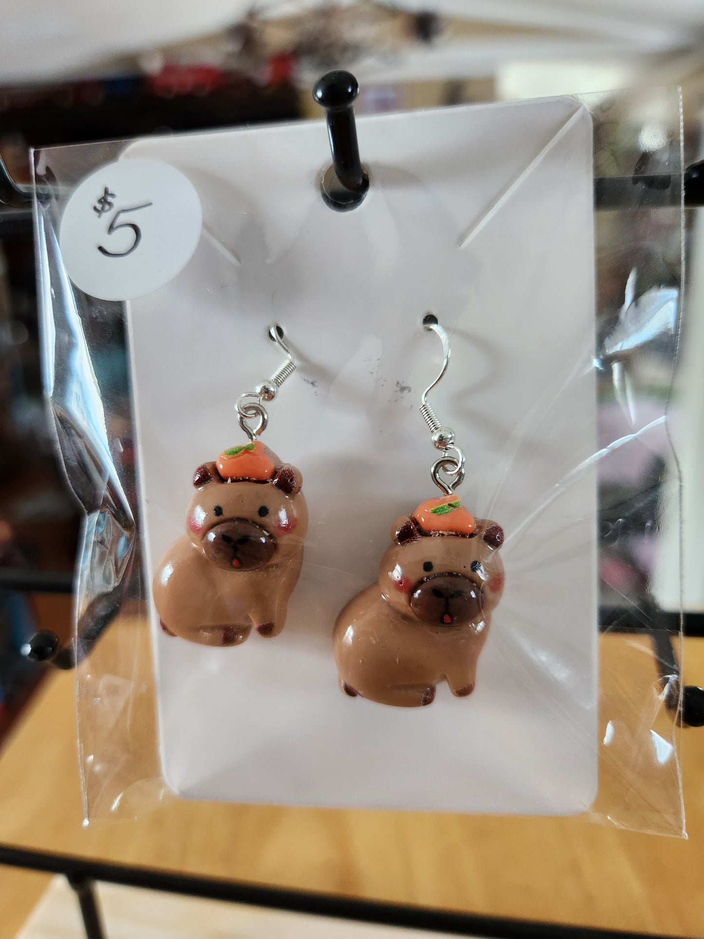 Cute Capybara Earrings